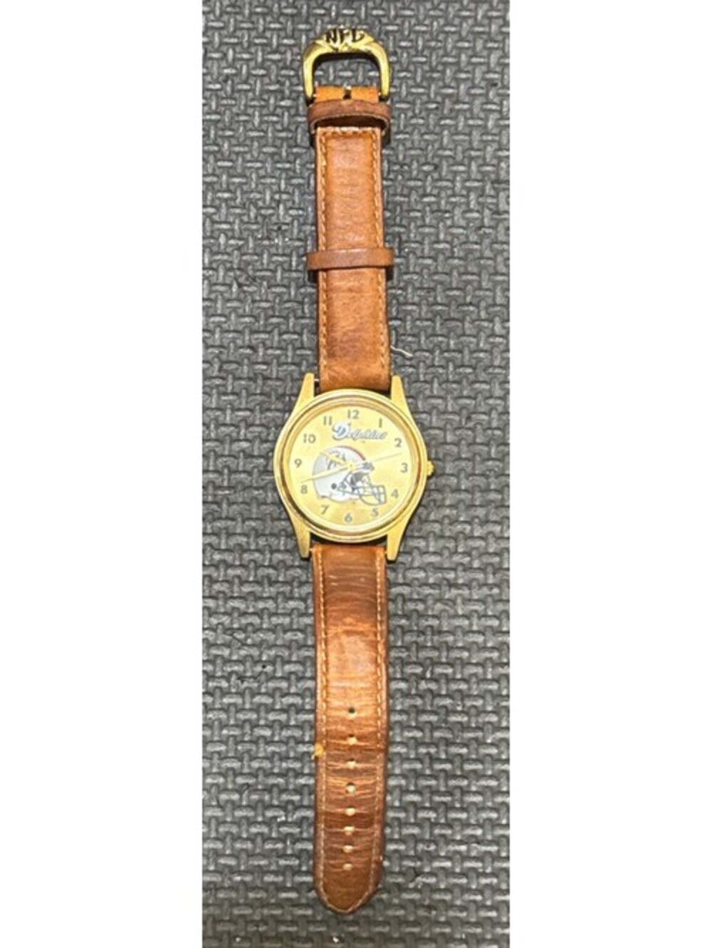 1998 Miami Dolphins Official NFL Watch | Leather Band | New Battery